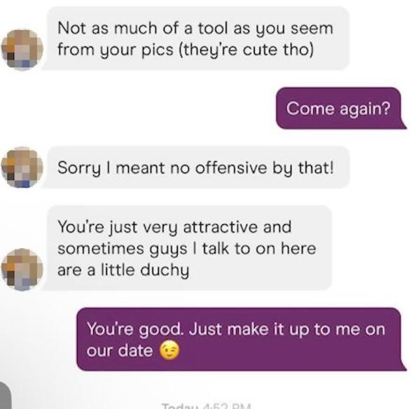 how to respond over text to a girl whose calling you out
