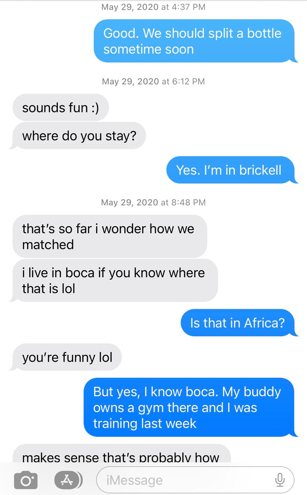 flirting over text