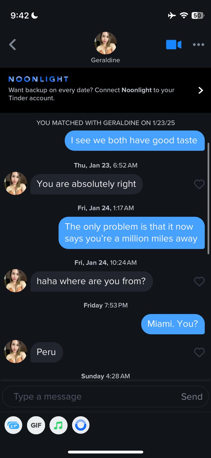 flirty pickup line example