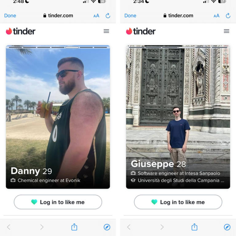 bad tinder profile pic