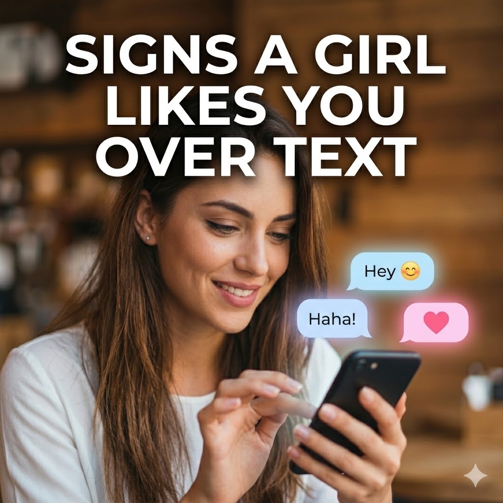 signs a girl likes you over text